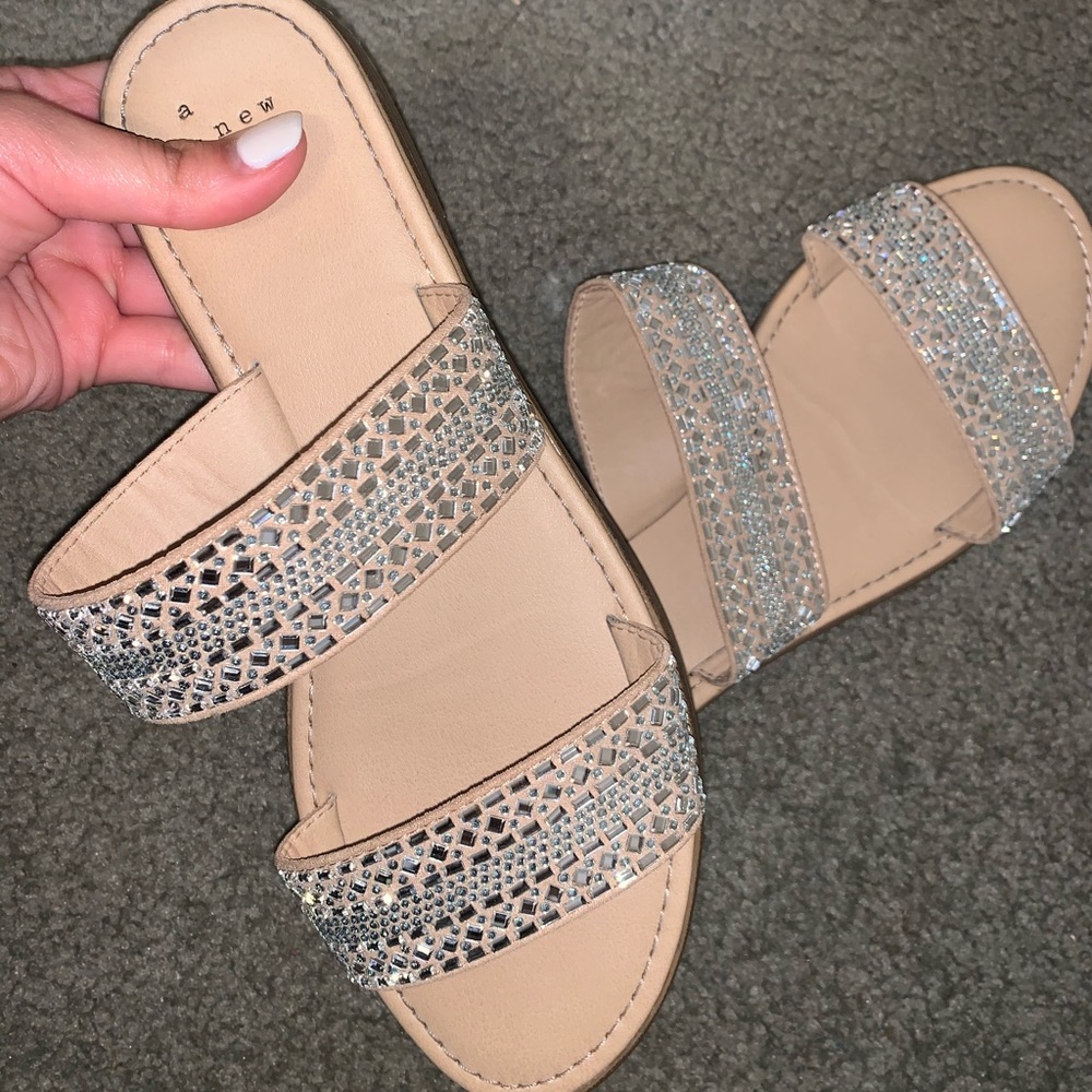 Sparkly jewel sandals